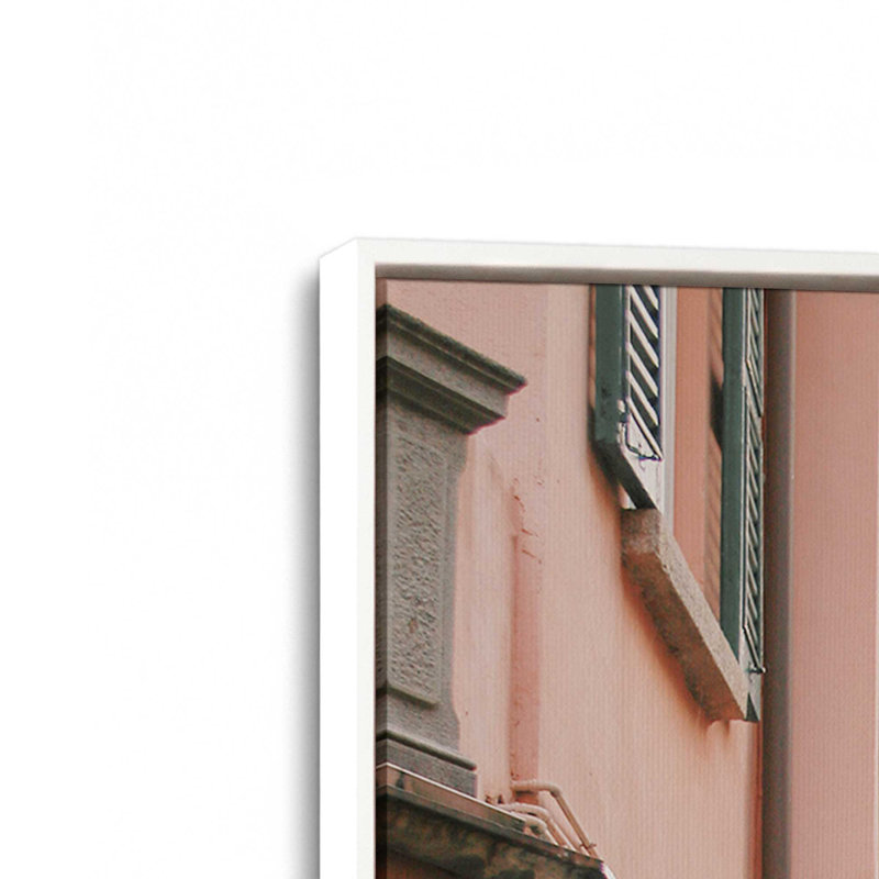 Impression sur toile Bellagio, H 30,75 po x l 20,75 po x P 1,75 po, Cadre flottant blanc opaque