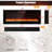 Datus Symple Stuff Black Electric Fireplace Insert-1236412389