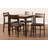4 - Person Solid Wood Top Four Leg Base Dining Set-774182103