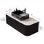 Ensemble de meuble-lavabo mural 48 po avec lavabo, lavabo mural 48 po