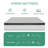 8"/10"/12"/14 Medium Memory Foam Hybrid Mattress– 10-Year Warranty, CertiPUR-US, OEKO-TEX Certified-1697957958-1697957960
