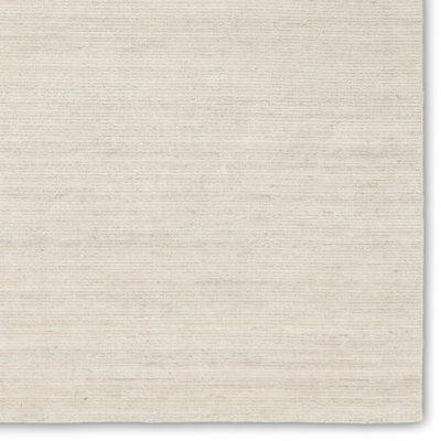 Kohdyn Danan Handmade Solid Cream Area Rug
