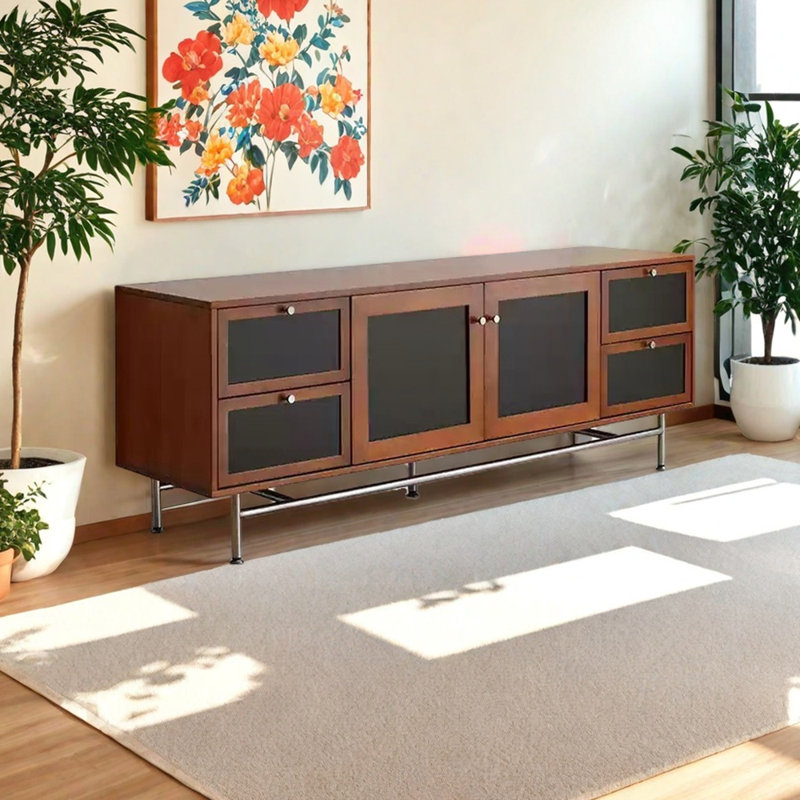 Meuble télé rétro, 70.86"