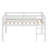 Wood Loft Bed With Ladder-1263386806