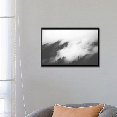 « enchaînéing brouillard i » par luke anthony gram, reproduction d’impression sur toile tendue