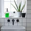 Distributeur de savon en verre Diamond Design avec pompe, distributeur de savon à main rechargeable pour la cuisine, distributeur de savon pour la salle de bain, savon à main, savon à vaisselle, lotion.-1225971868
