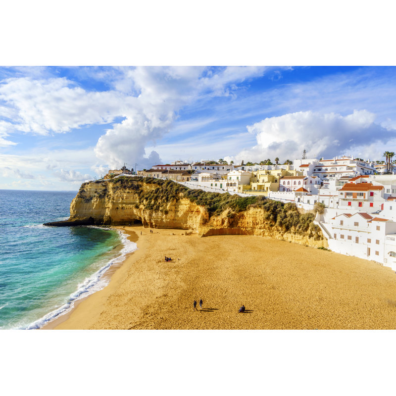 Sandy Beach by EunikaSopotnicka - Wrapped Canvas Print, 30cm H x 46cm W x 3.8cm D