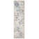Felty Oriental Ivory/Aqua Area Rug
