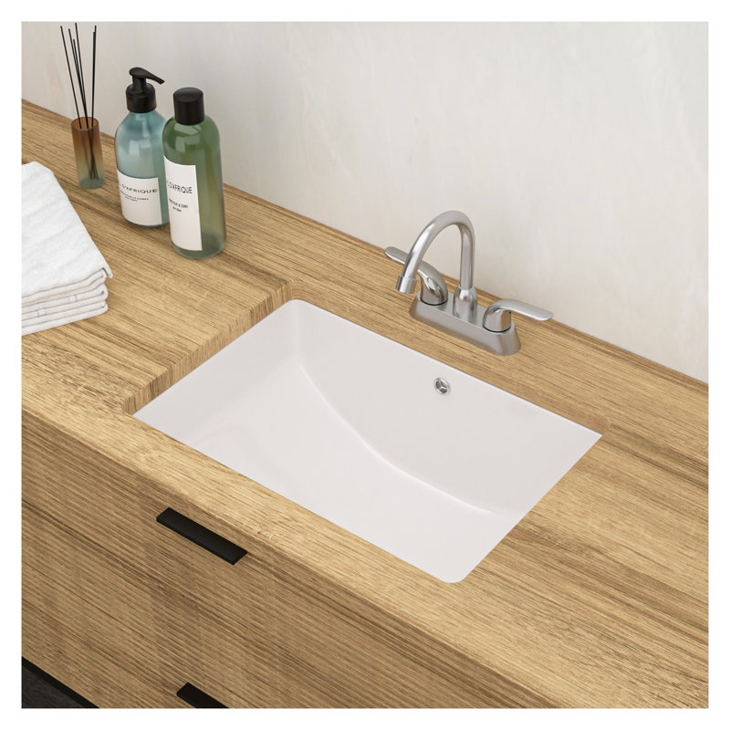 Godohome 14'' Ceramic Bathroom Sink