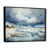 Black Floater Framed