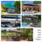 10' Square Cantilever Umbrella with Base and Umbrella Cover with Zipper-1375373497