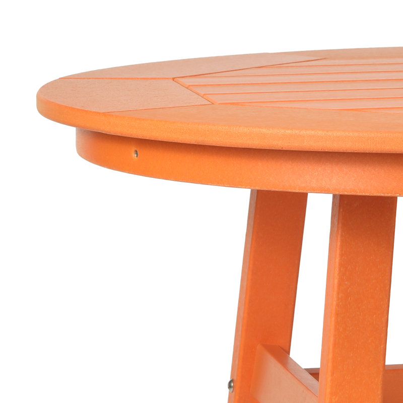 Laguna 5-Piece Round Counter Set, Orange