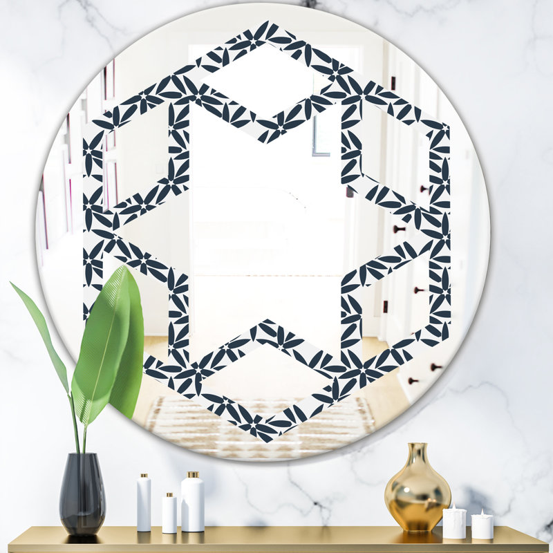 Miroir mural Hexagon Star, 31,5 po x 31,5 po