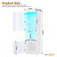 Armoire de rangement ultrabrillante avec lumières DEL-345840782