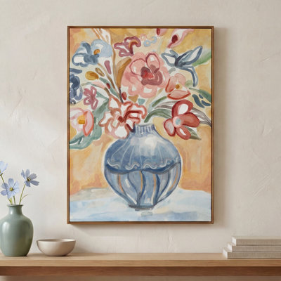 Jardinier, peinture encadrée