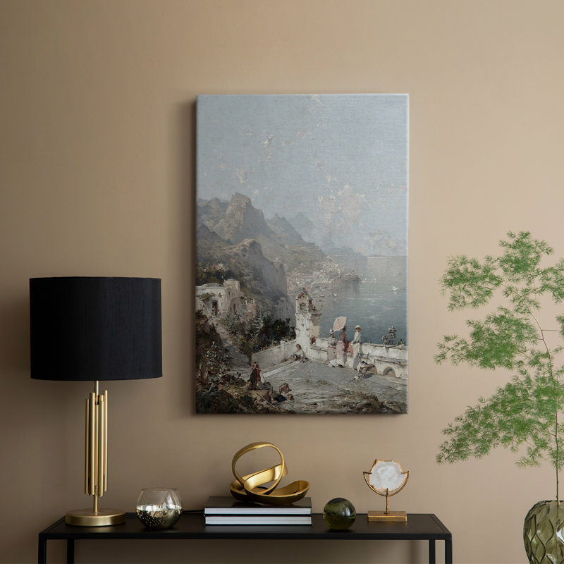Paysage rétro CLXI - galerie Cavas, H 36 po x l 24 po