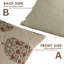 Housse de coussin en coton Floral-101758674