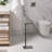 Latitude II Free Standing 21.25"H Toilet Paper Holder with Weighted Base | Toilet Paper Roll Holder Stand-24112837