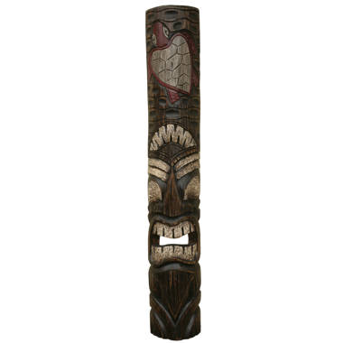 Evergreen Tiki Totem Statue NFL Seattle Seahawks Football Team