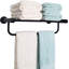 Porte-serviettes mural pour salle de bain