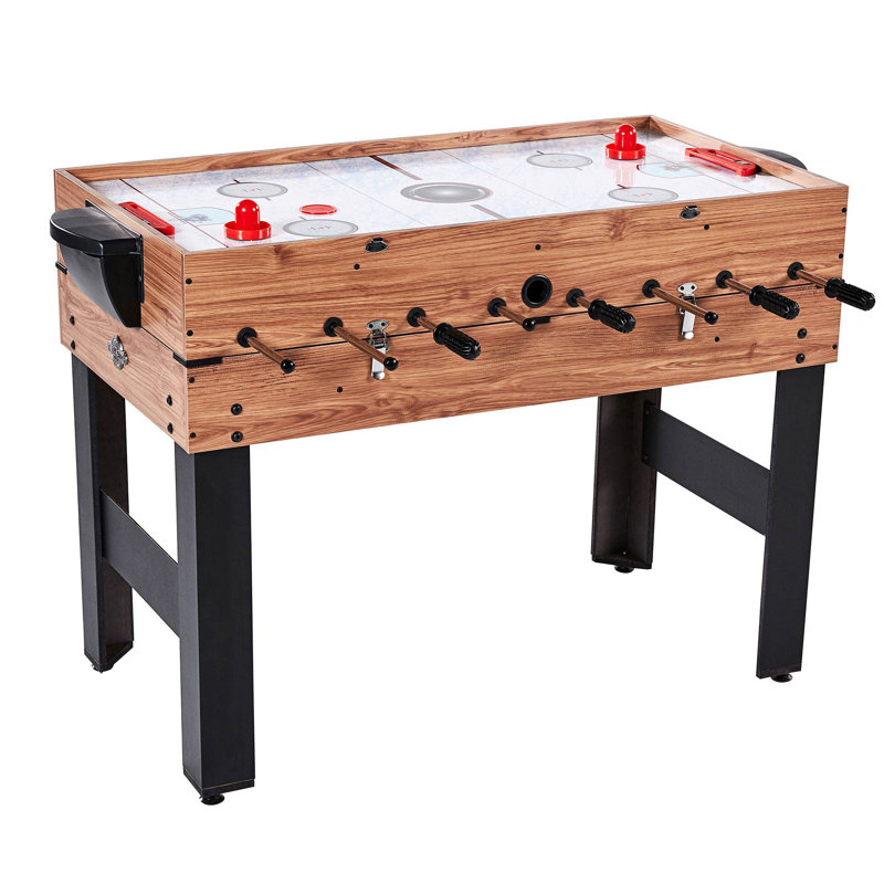 48-Inch 3-in-1 Multi Game Table with Wood Finish