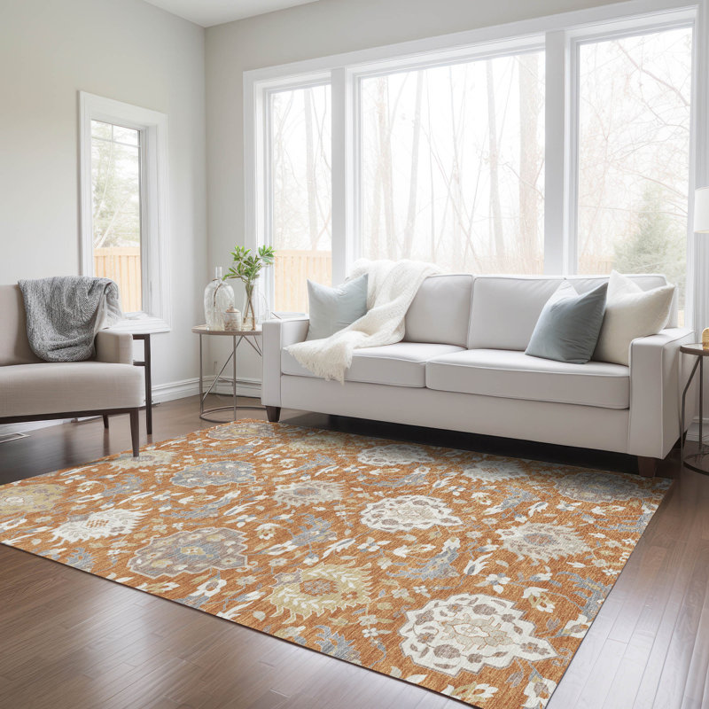  Machine Washable Indoor/Outdoor Chantille ACN1026 Rug, Rectangle 8' x 10'
