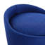 Chaise 1 pièce en denim bleu Orren Ellis