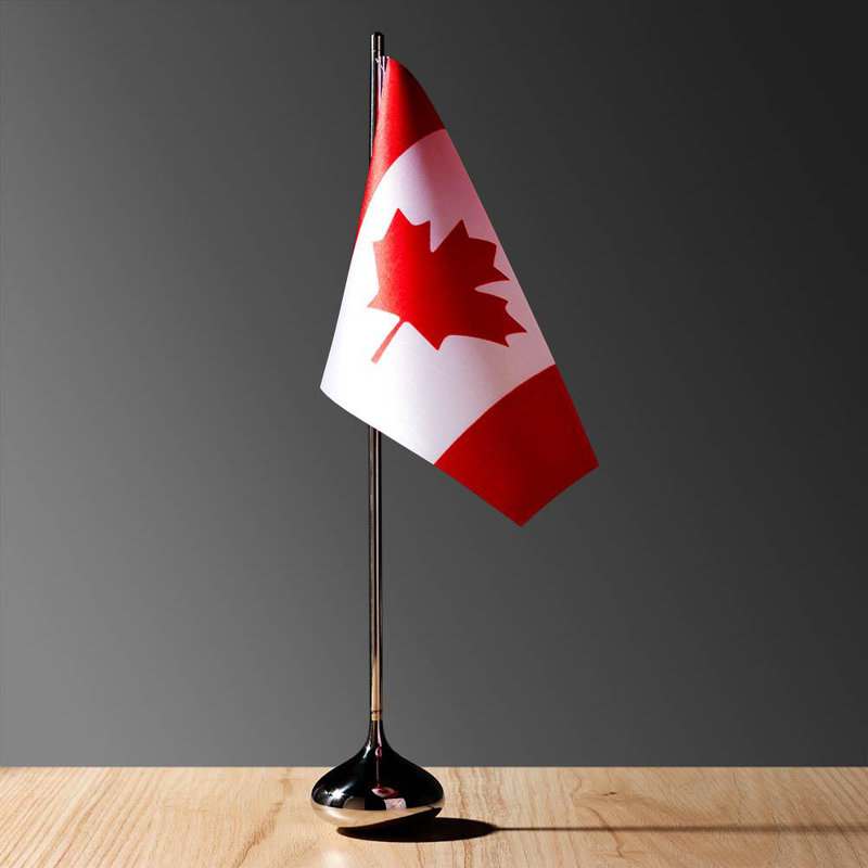 Mât de drapeau en acier inoxydable