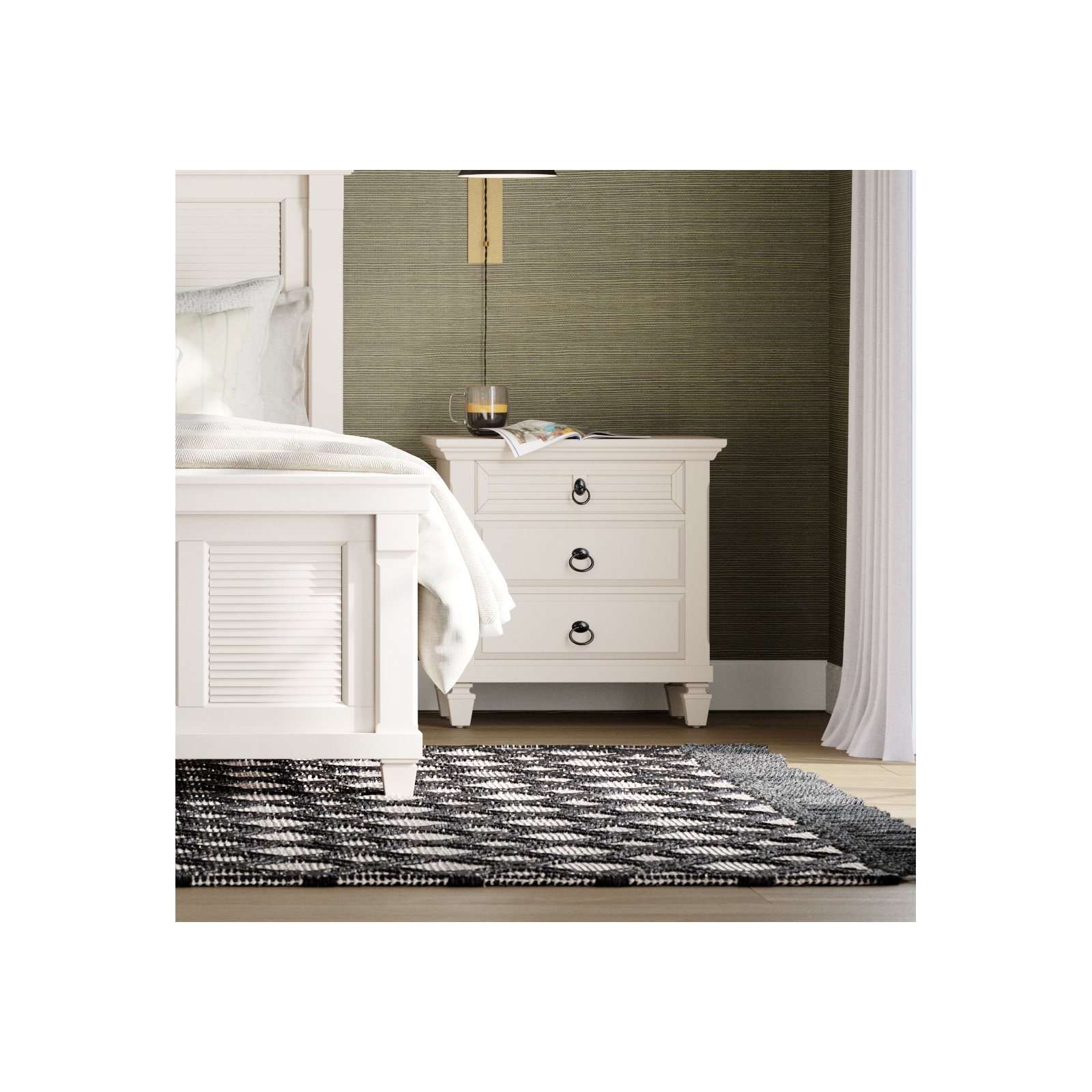 Gleda 3 - Drawer Nightstand