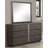 Square Mirror With Knotty Oak