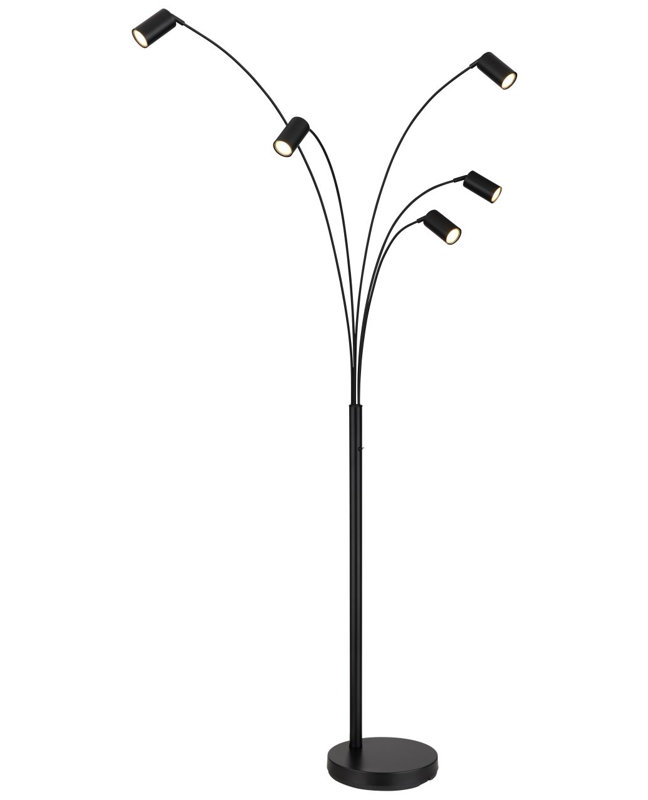 204cm Powder Coated Traditional Floor Lamp