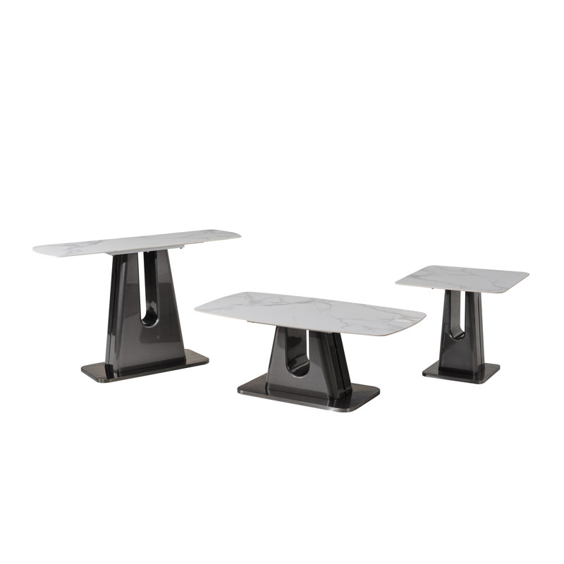Charvae 120cm Stone Top Console Table