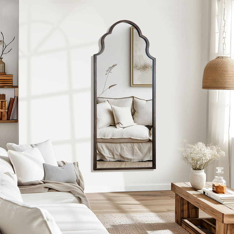 Miroir pleine grandeur Marthe, Bronze Antique