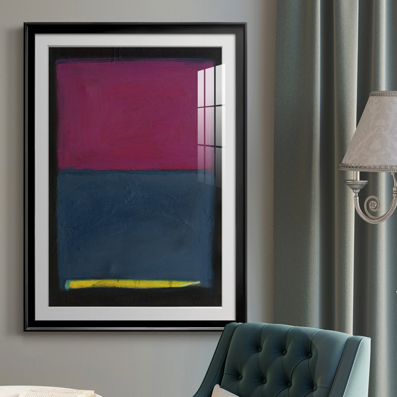 Contemplation II - reproduction de cadre photo, H 30,5 po x l 22,5 po x P 1 po, Noir