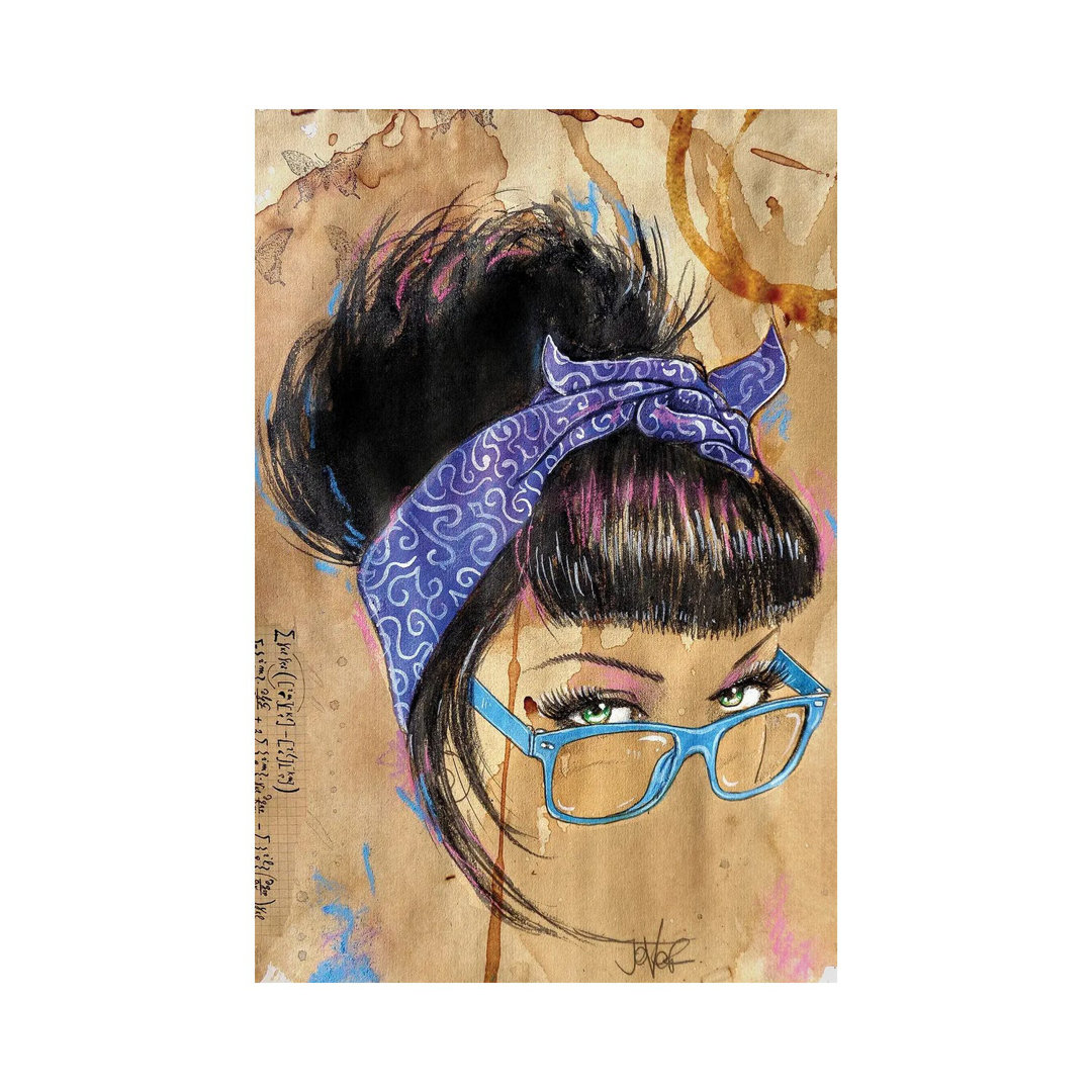 Retro Hyped - Print on Canvas