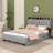 Full Size Upholstered Platform Bed With Storage Headboard-168432810-169693612