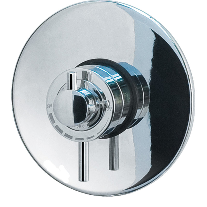 Atmos Fusion Single Exposed Thermostatic Shower Valve