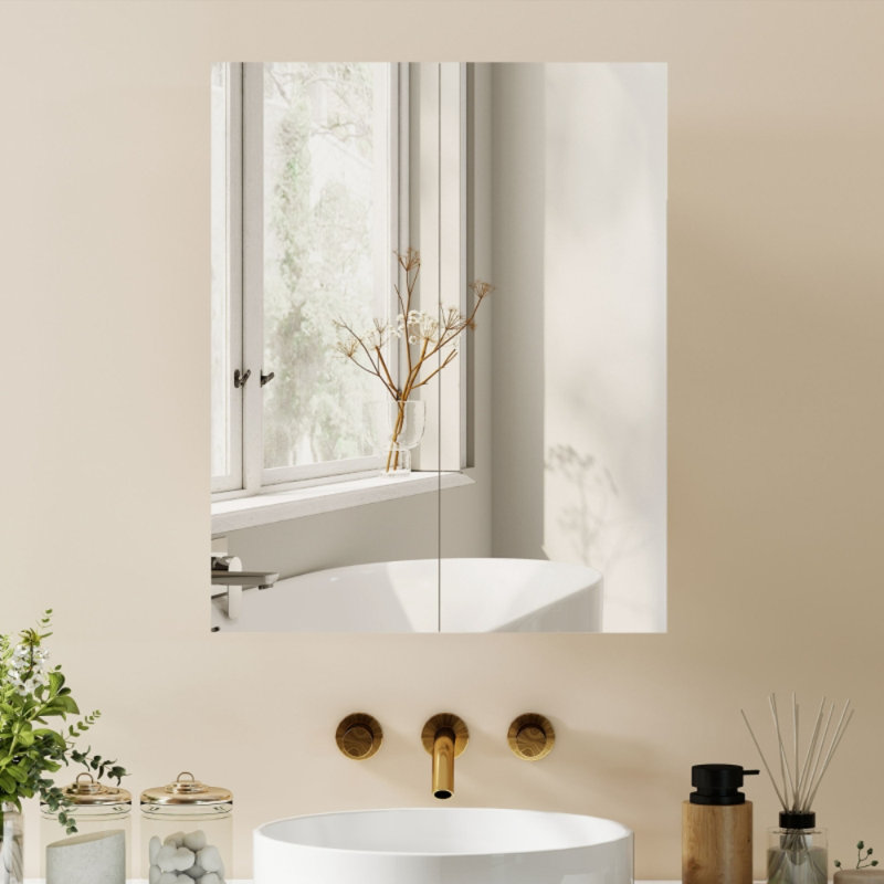 W H Medicine Cabinet Mirror