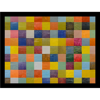 "color collage 108" par michelle calkins, impression encadrée