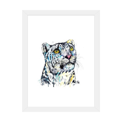 " Snow Leopard " by Lisa Whitehouse