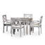 Ensemble repas carré 5 pièces
