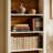 Storage Display Shelf,Elegant Arch Design Bookshelf