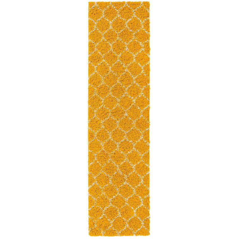 Denerio Geometric Indoor Rug, Runner 2'7" x 10'
