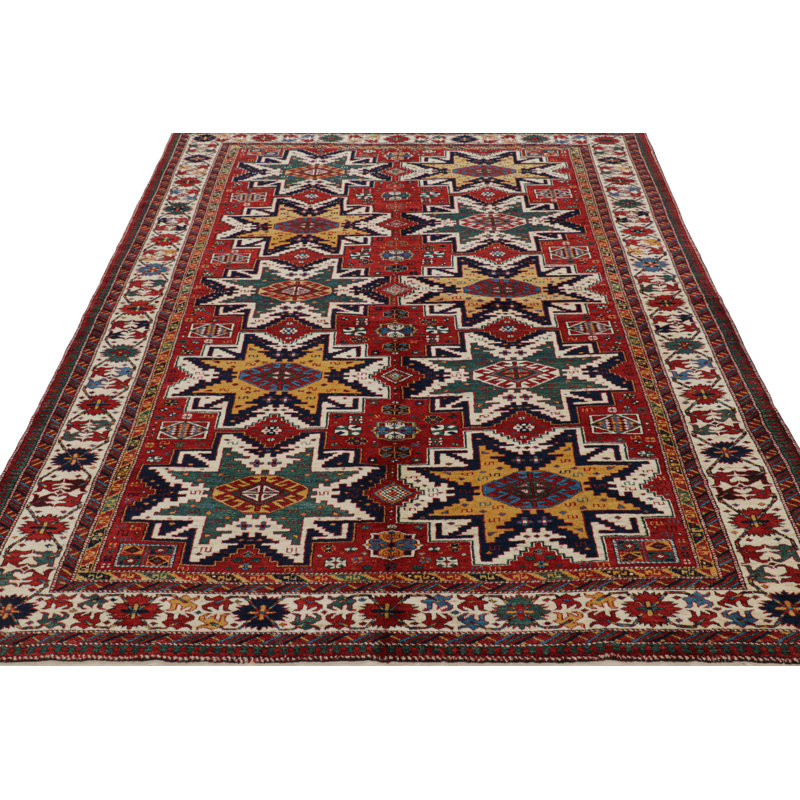One-of-a-Kind 6’6”x8’8” Hand Knotted Area Rug