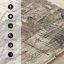 Tapis abstrait contemporain beige abstrait Abstract-275460711
