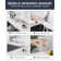 Automatic Smart Mobile Motion Sensor Kitchen Sink Faucet with 3 Modes Pull-Down Sprayer