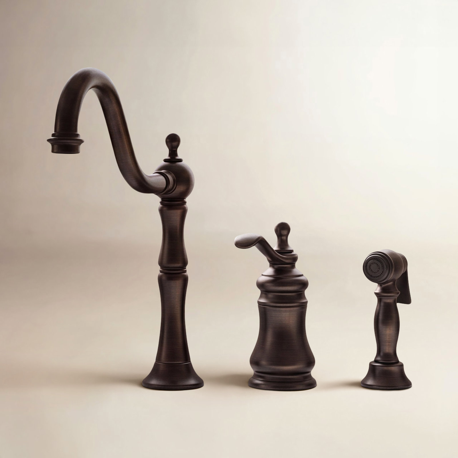 Kingston Brass Templeton Widespread Faucet, Oil Rubbed Bronze