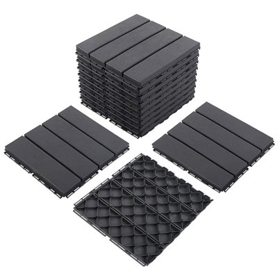 12'' L x 12'' W Plastic Tile