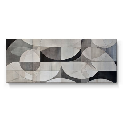 Série abstraite-XCV III- Toile tendue avec châssis - Prêt à accrocher