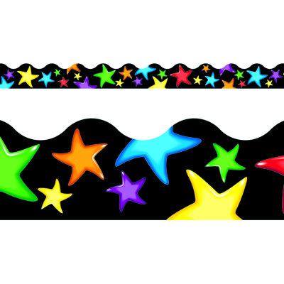 Gel Stars Terrific Trimmers Classroom Border